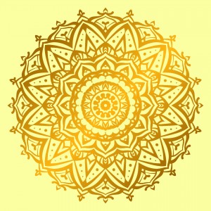 golden-textured-mandala-art-pattern-for-abundance-design-element-free-vector